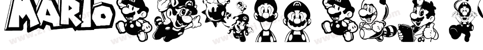 Mario and Luigi字体转换